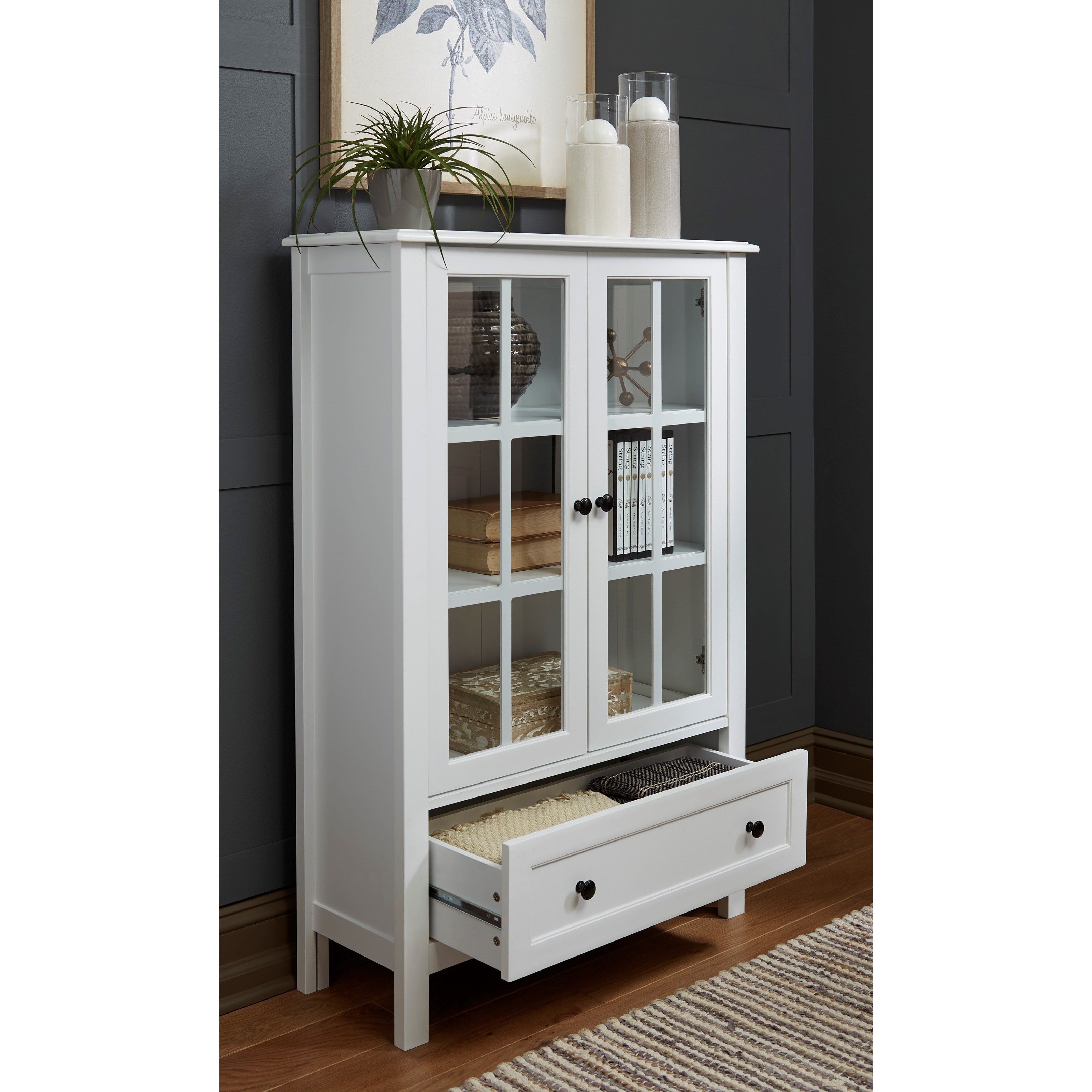 Glass accent cabinet new arrivals
